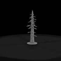 stylized-dead-pine-tree-3d-printable-miniature-586195 — thumbnail 3