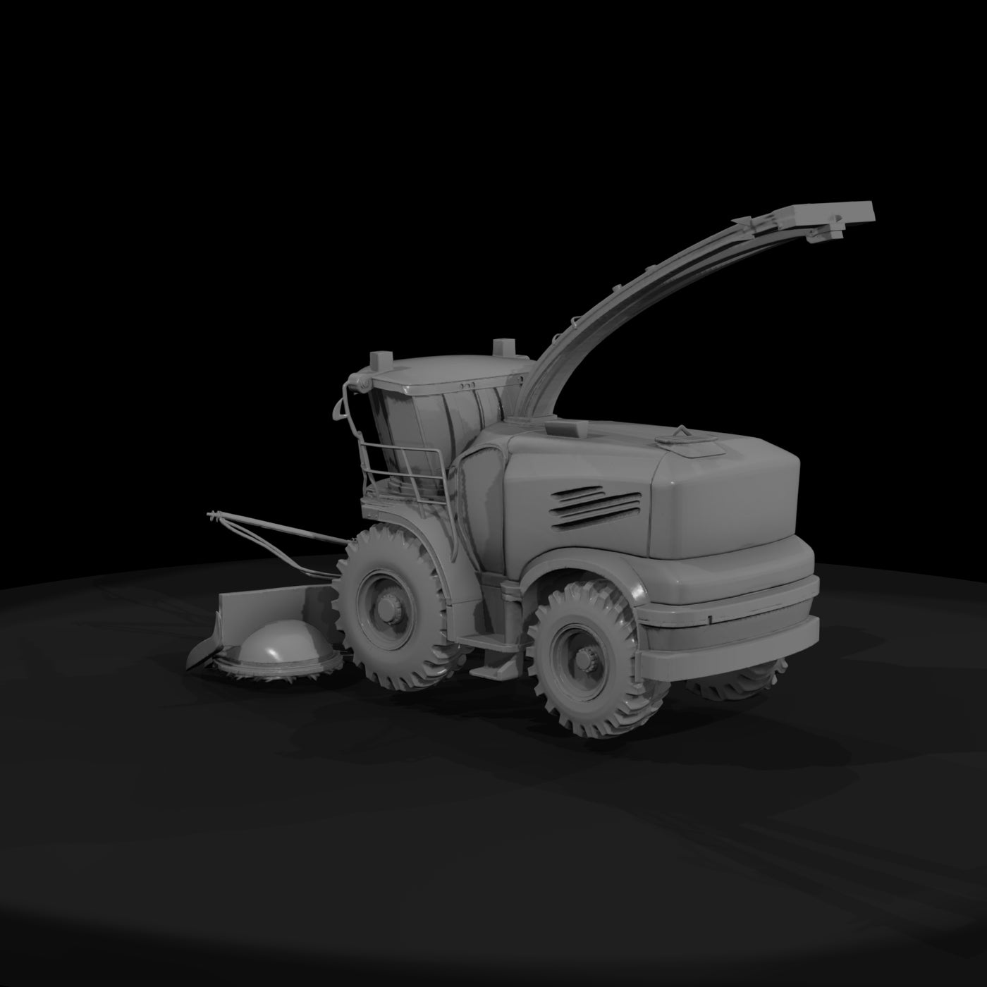 combine-harvester-yellow-green