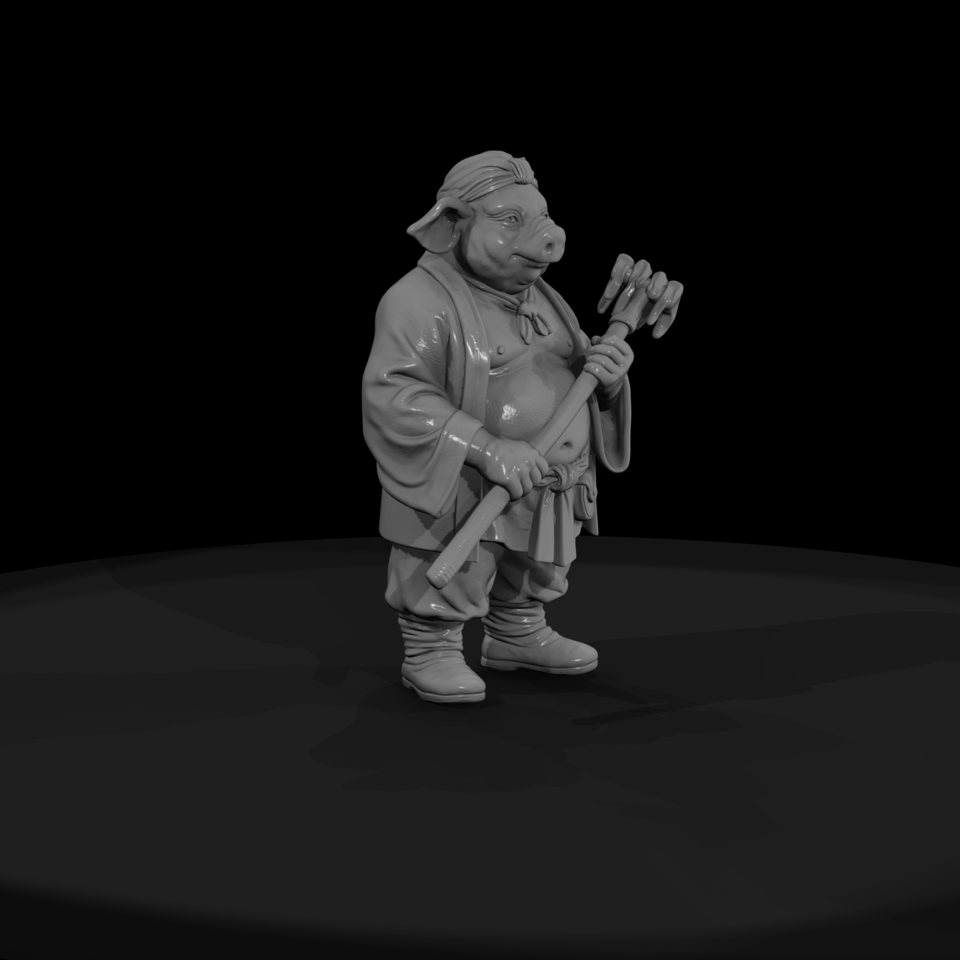 Myth 0441 Mythology Zhu Bajie Miniature Figure