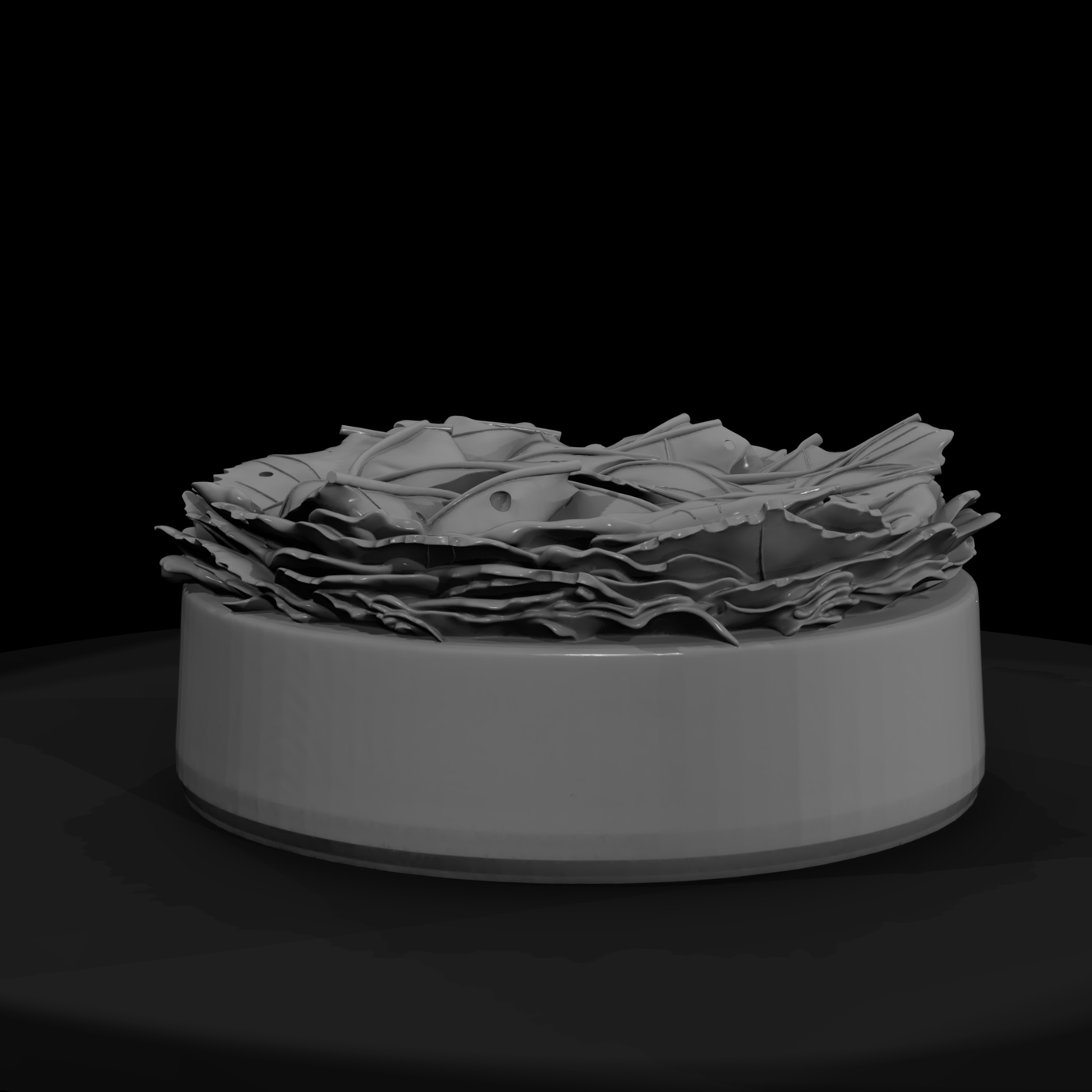 Low Poly Decaying Dry Leaf Pile 3D Model Gvyi6Fgm