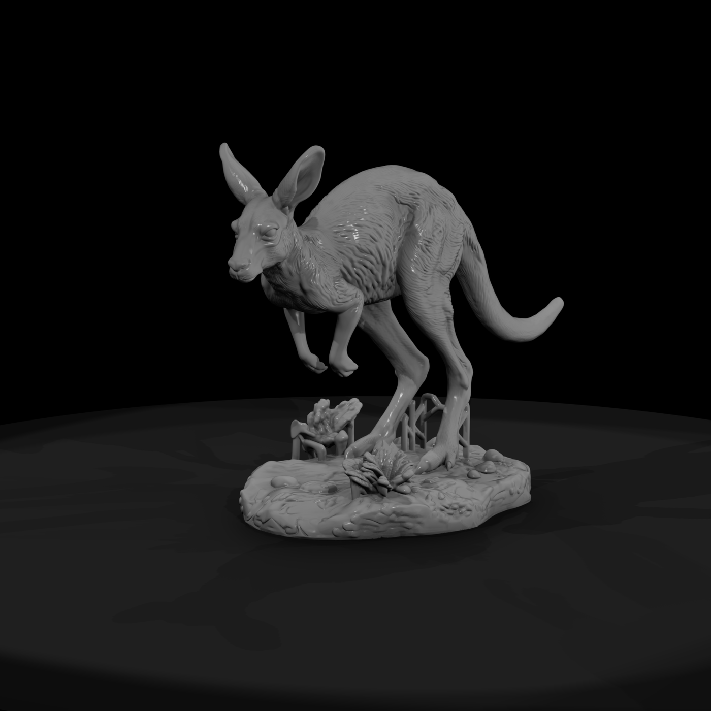 Red Kangaroo Mid-Hop