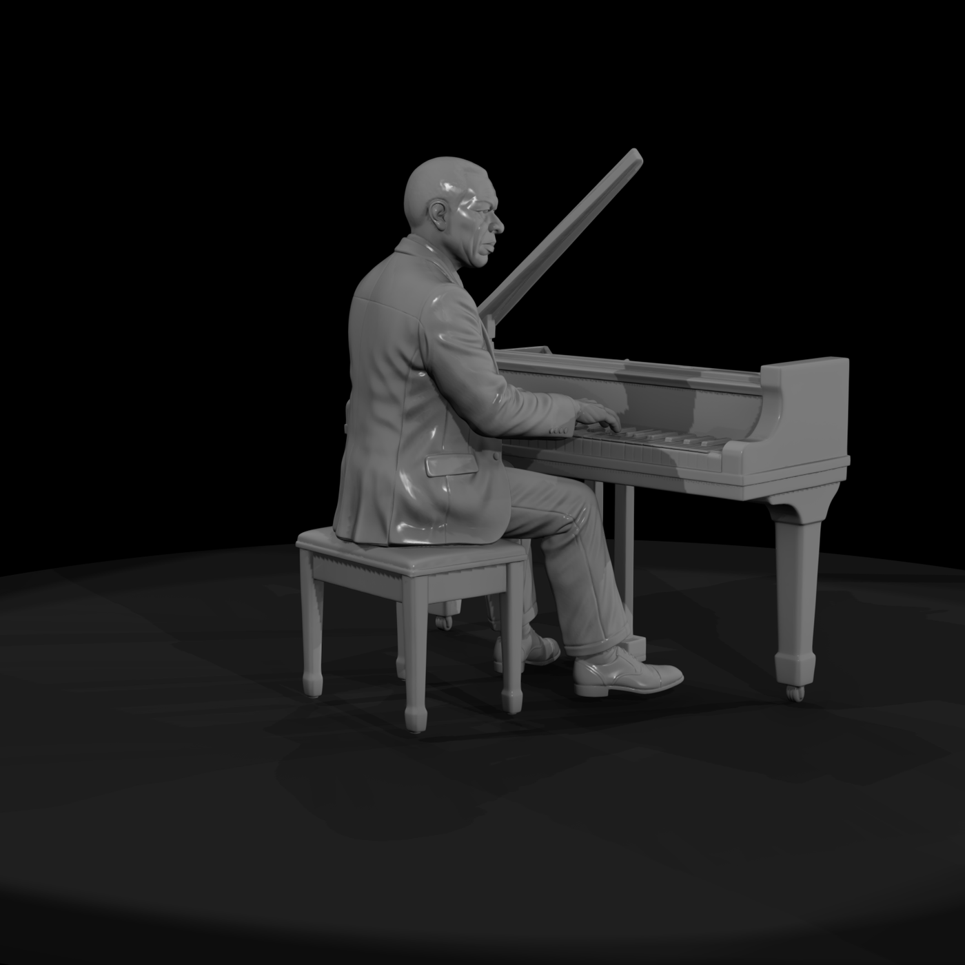 Bnd 076 Jazz Quartet Grand Piano