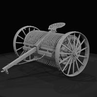 antique-horse-drawn-hay-rake — thumbnail 2