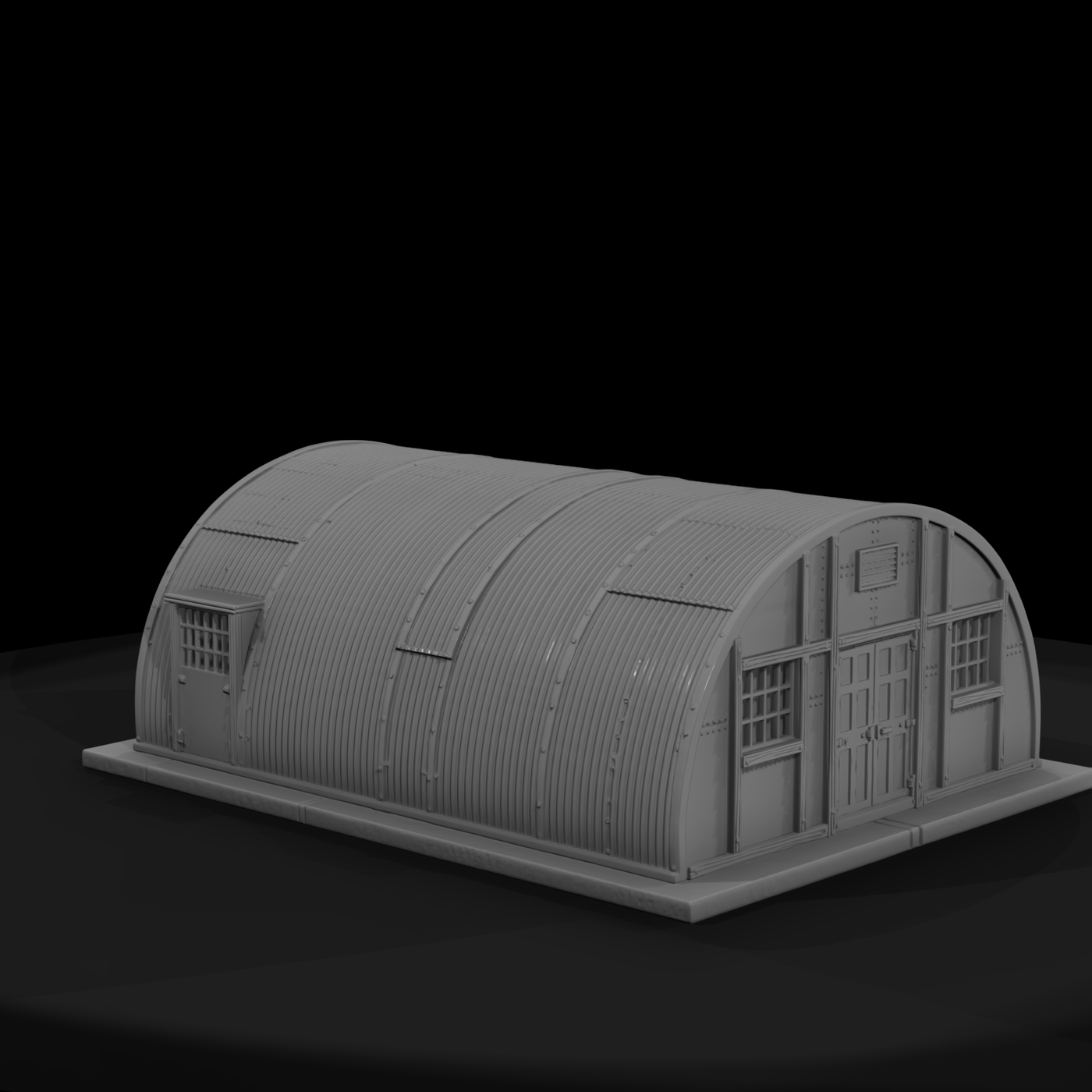 WWII Pacific Quonset Hut