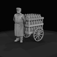 milk-delivery-cart-with-milkman — thumbnail 2