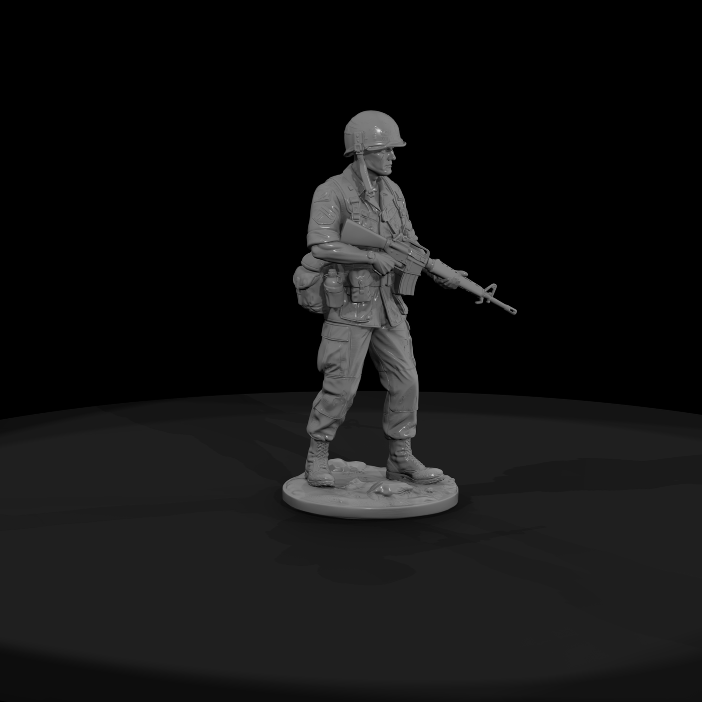 Vnh 025 United States Army Veteran Sergeant