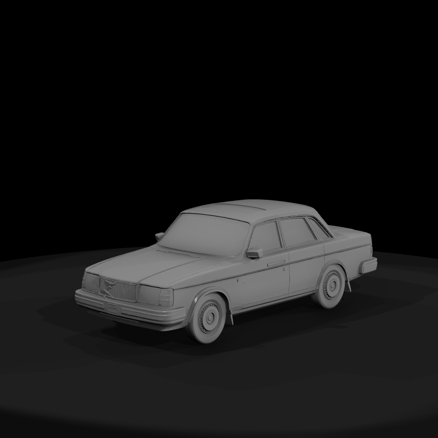 Volvo 240 Sedan — Classic 1970s