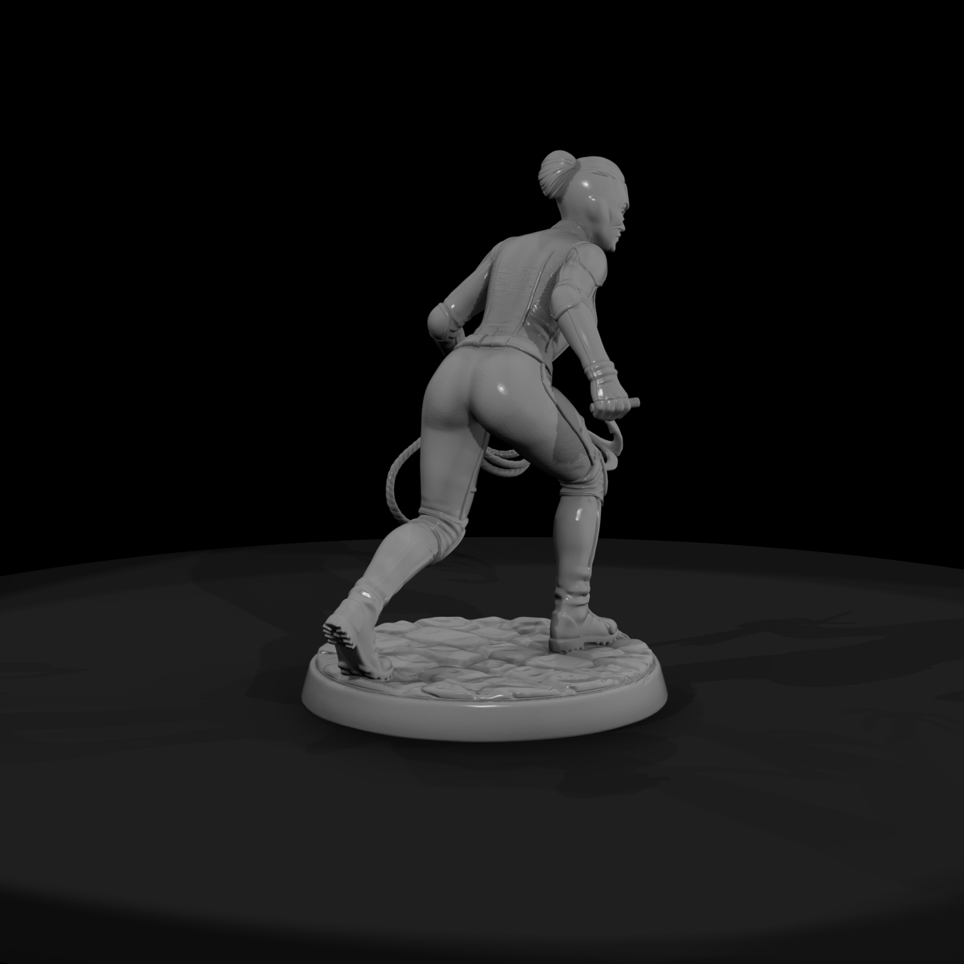 Crouching Cat Burglar