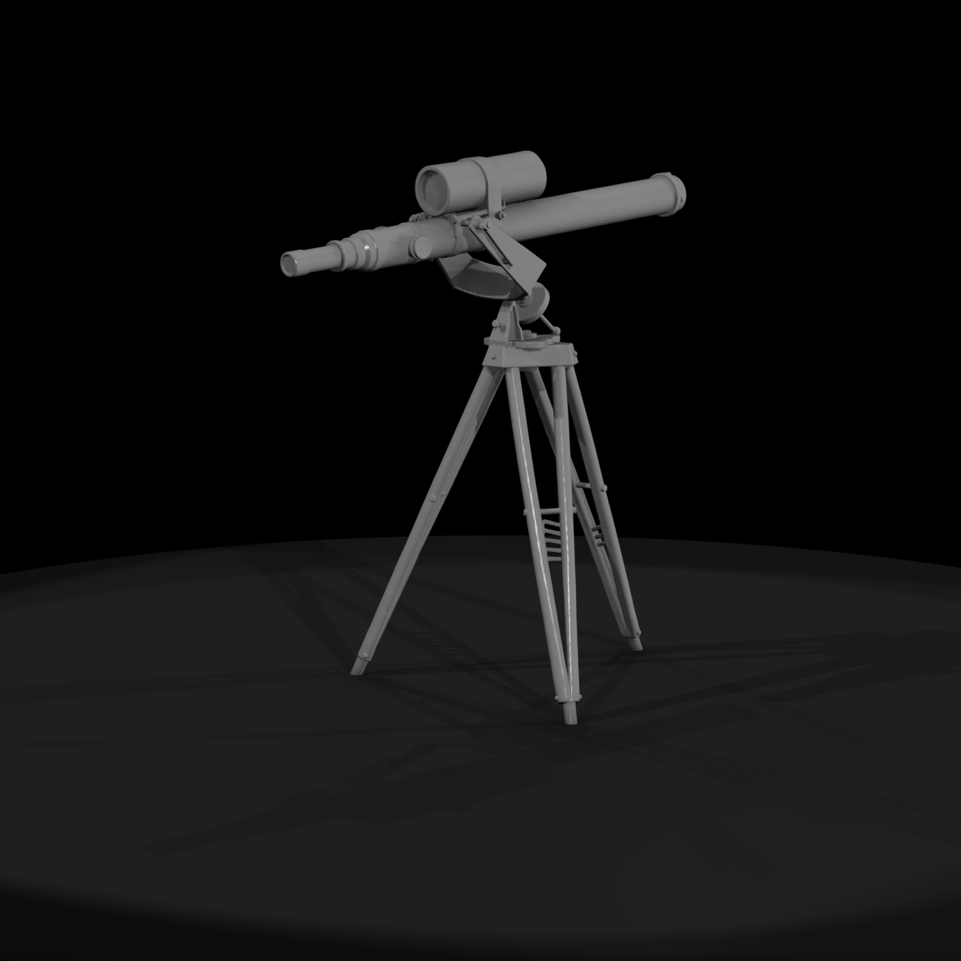 Refractor Telescope on Tripod