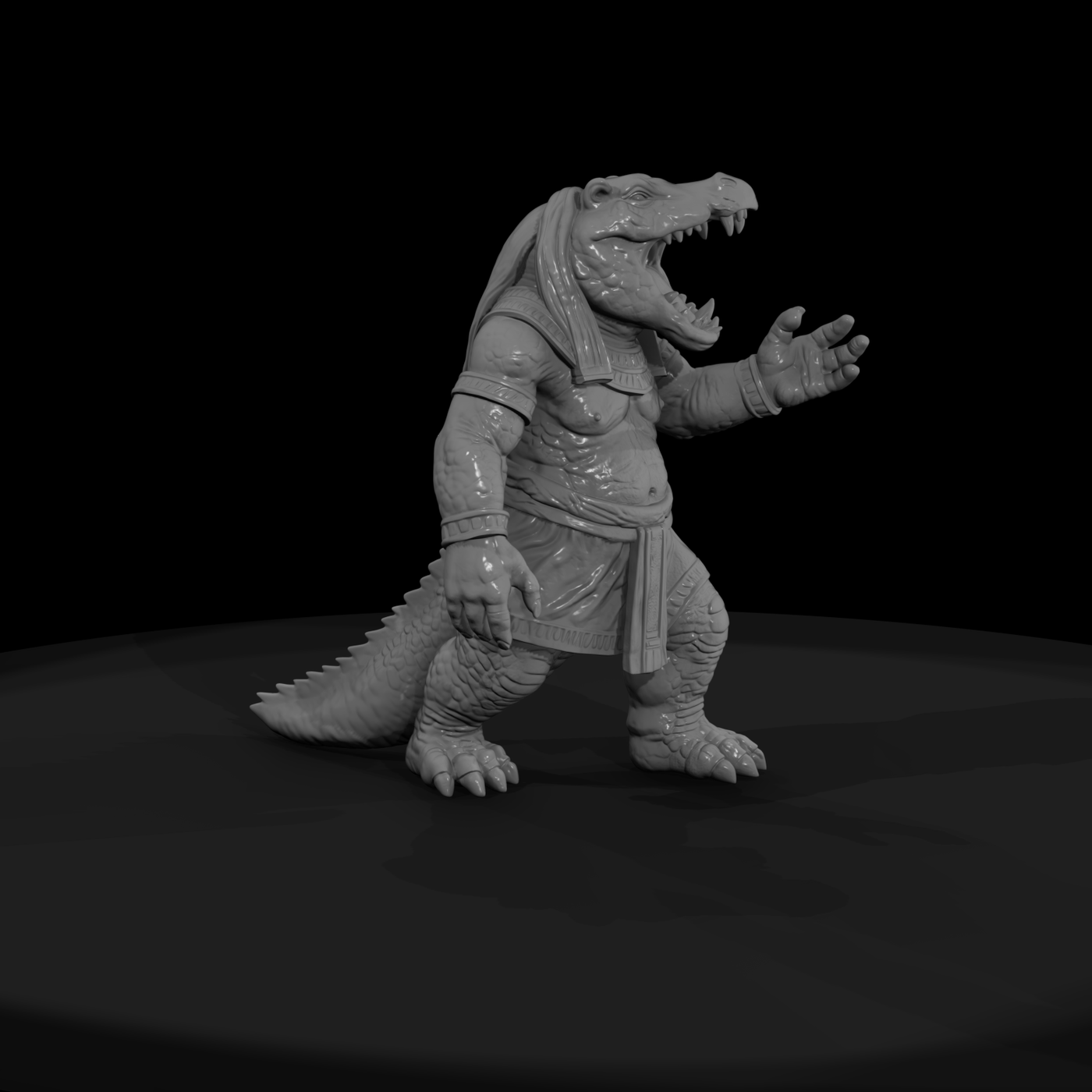 Myth 0363 Mythology Ammit Miniature Figure