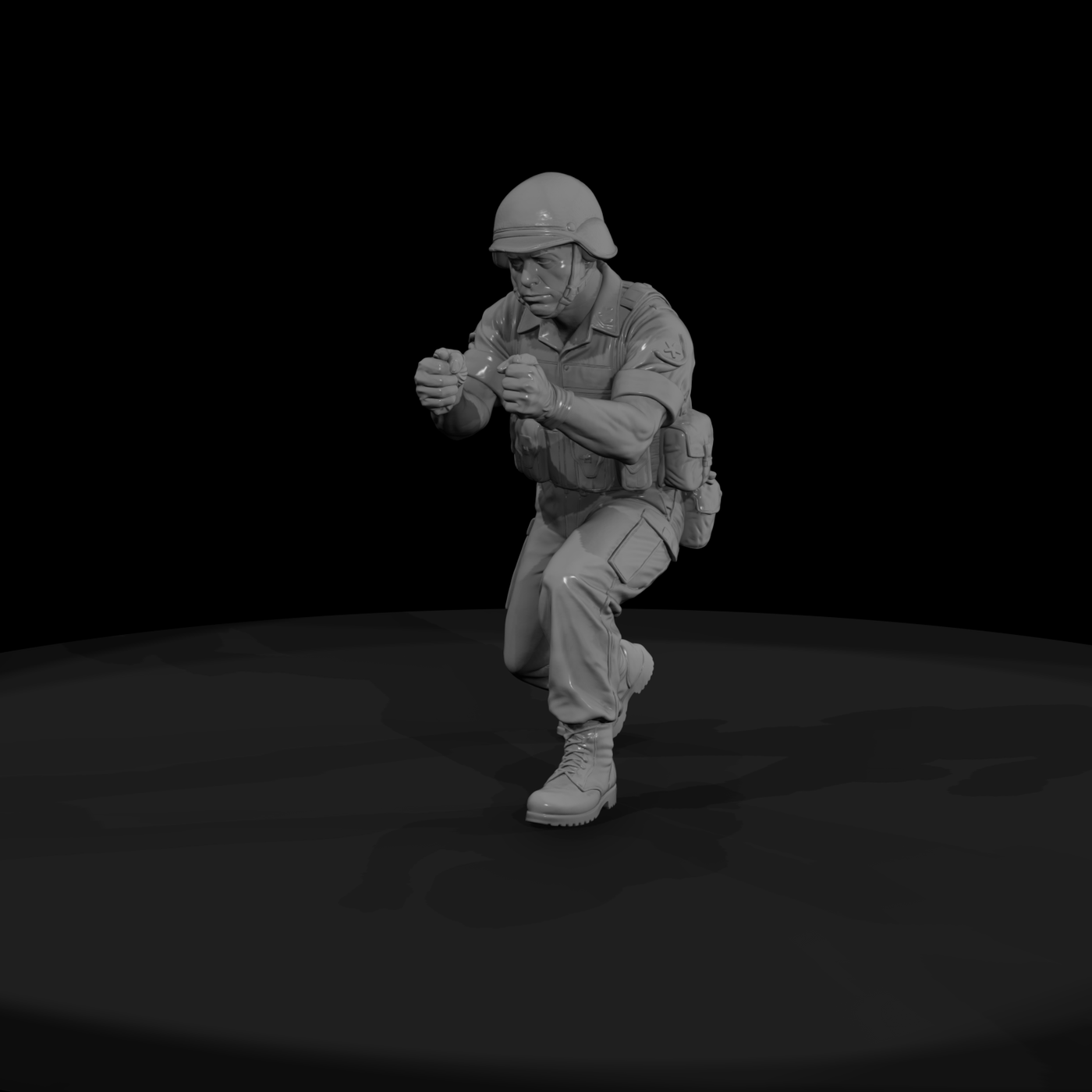 Mod Navy 060 Modern U S Navy Naval Gun Crewman Fig