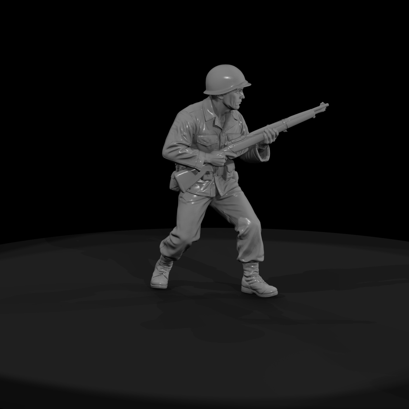Ww2 Usmc 063 Wwii U S Marine Corps Scout Figure
