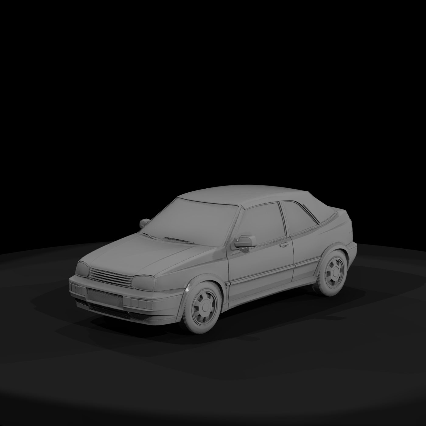 Volkswagen Golf Mk3 Hatchback & Rail