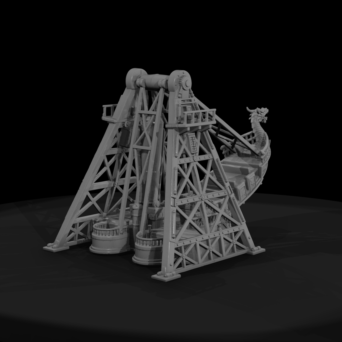 Cir 150 Ride Pirate Ship Swing