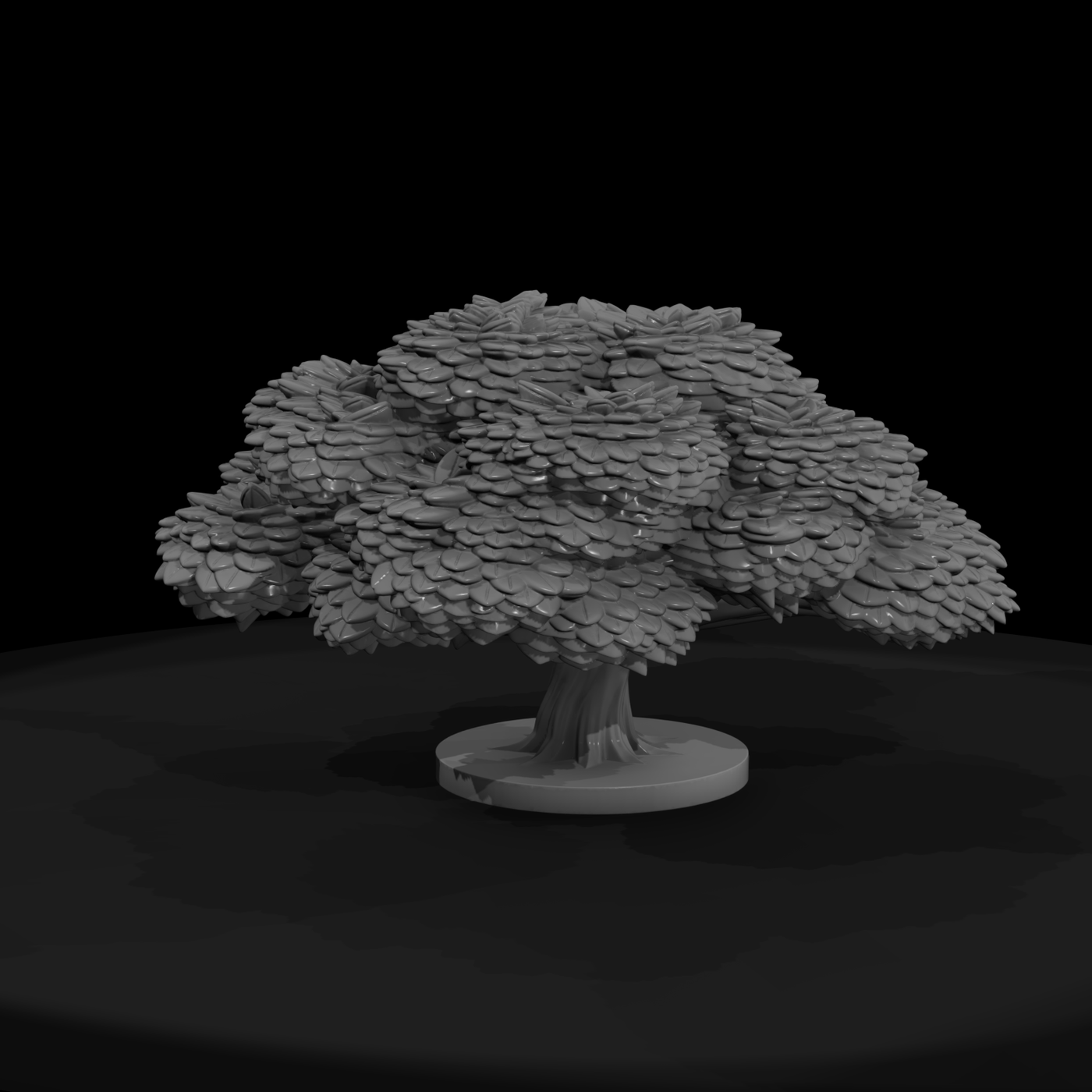 Stylized Broadleaf Tree & Model Railroads