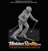 winter-skier-woman-on-skies-doing-a-downhill-run — thumbnail 2