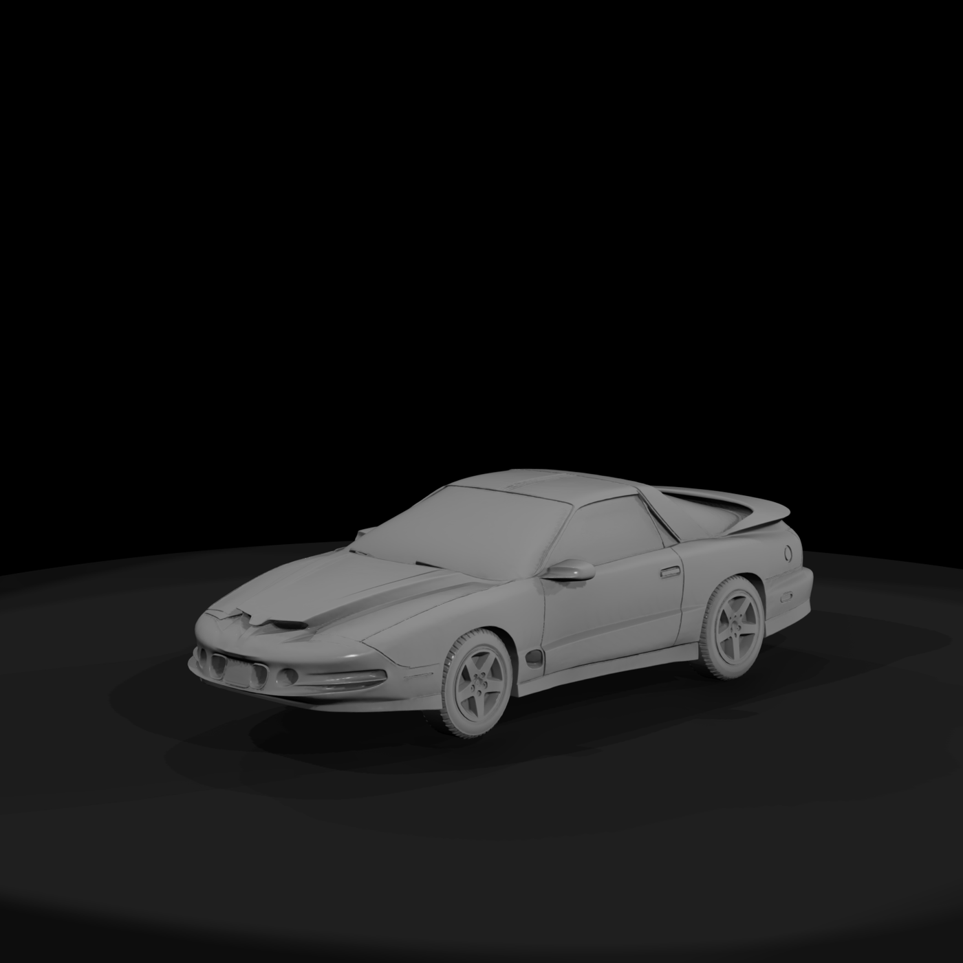 1990s Trans‑Am–Style Coupe — Car