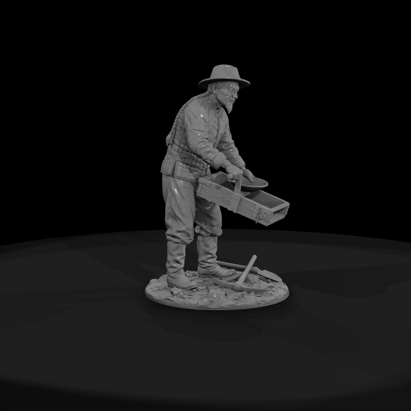 Ww 0133 Townsfolk Chinese Miner