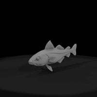 atlantic-cod-untextured-base-mesh-278575 — thumbnail 3