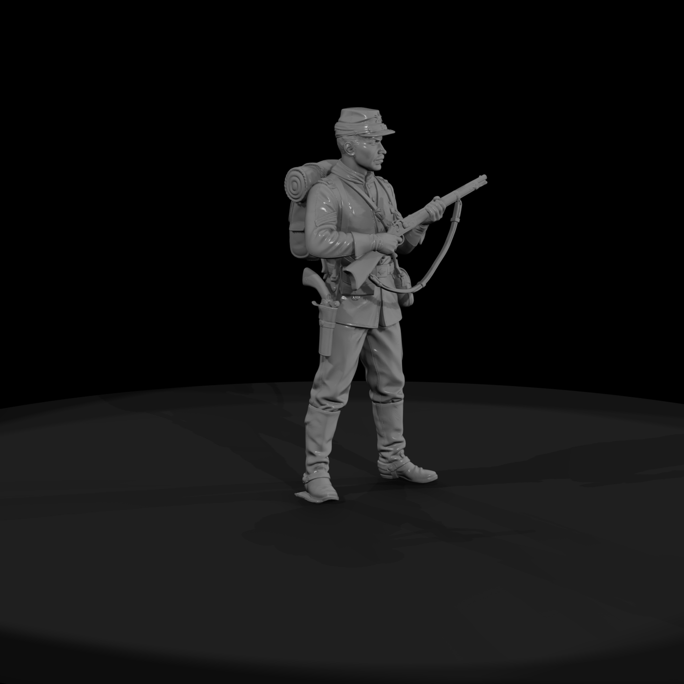 Ww 0006 Hero Buffalo Soldier Trooper