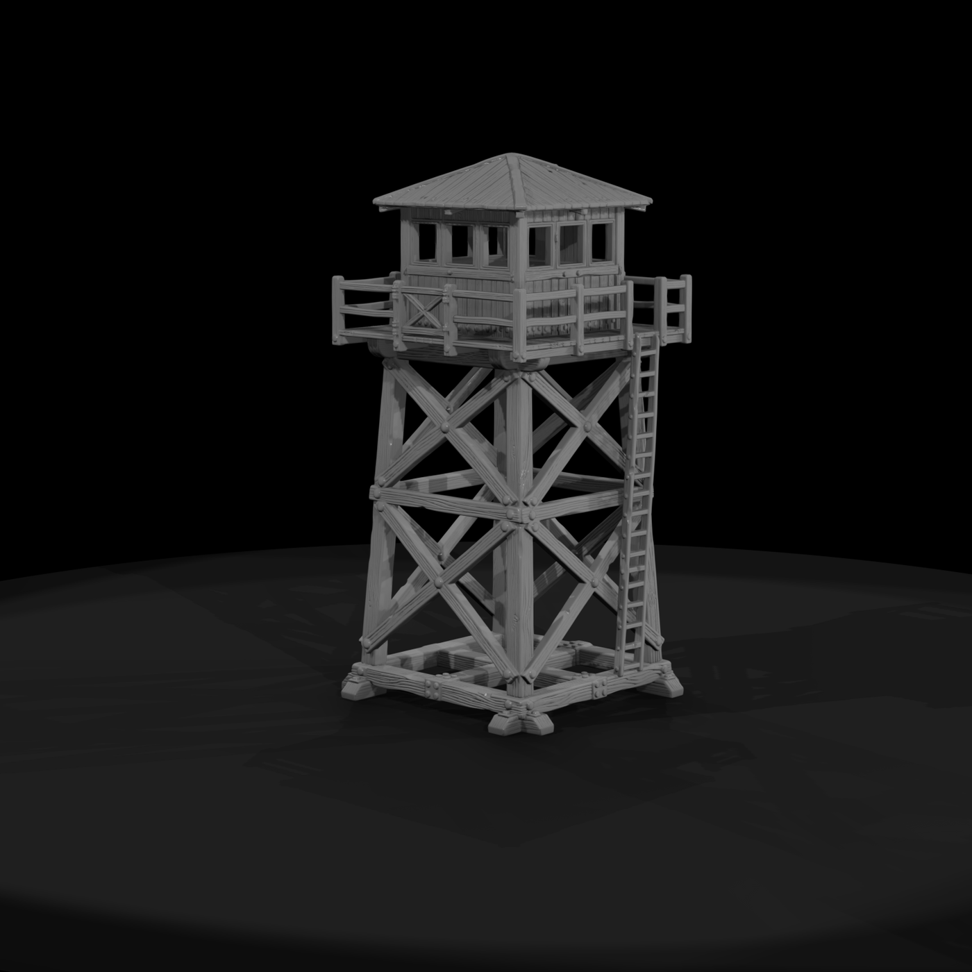 Mil 097 Ww2 Pacific Coastwatch Tower