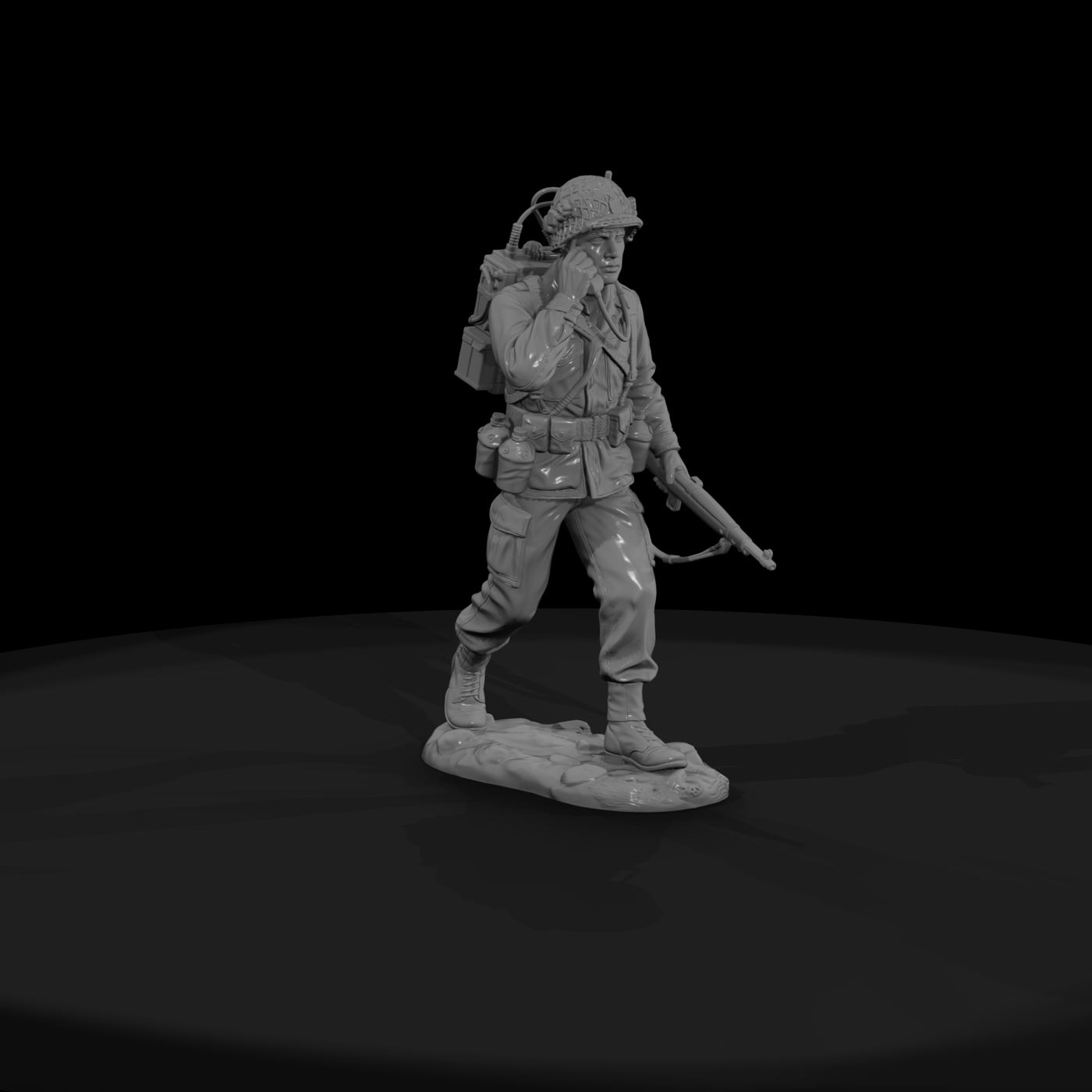 Ww2H 014 United States Army Radioman
