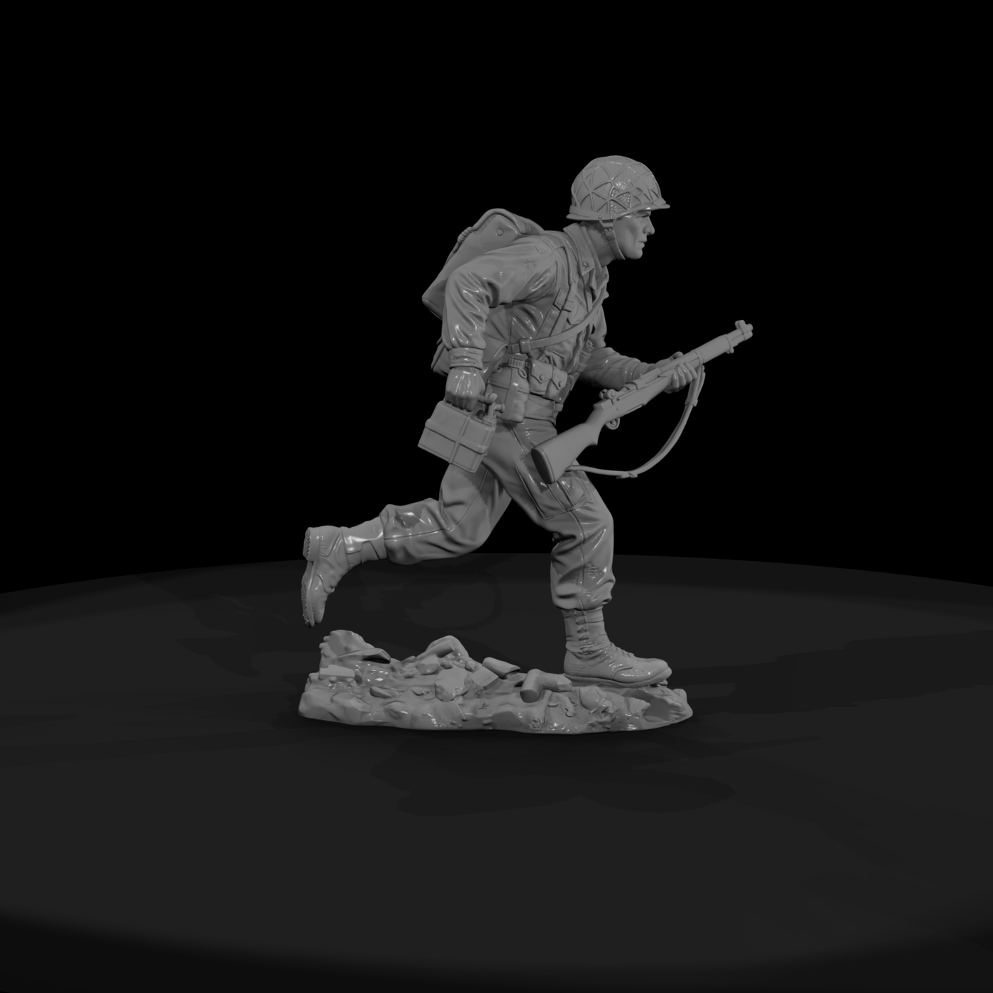 Ww2H 070 United States Marine Demolition Man