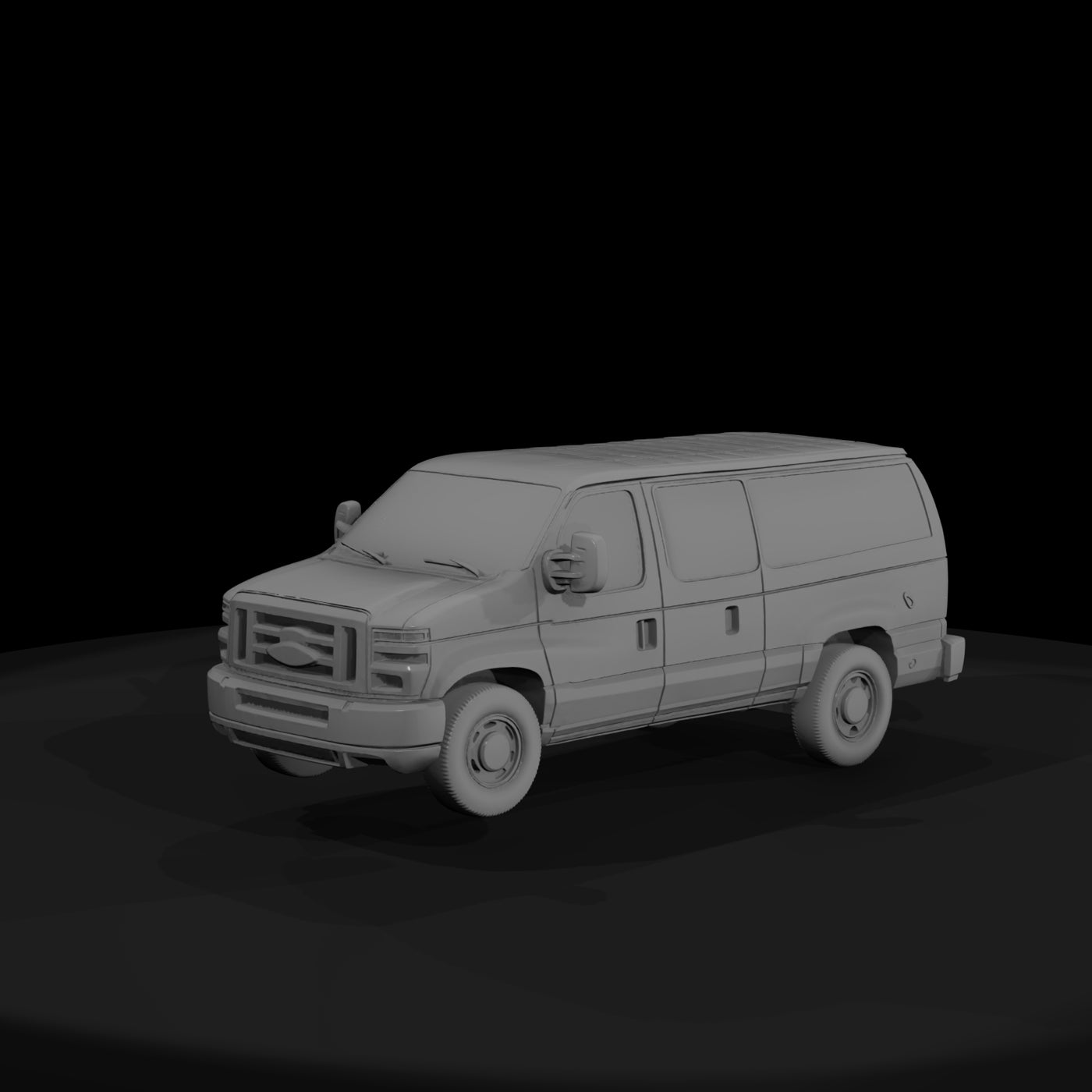 ford-style-cargo-van-ho-1-87-diorama-vehicle-594888