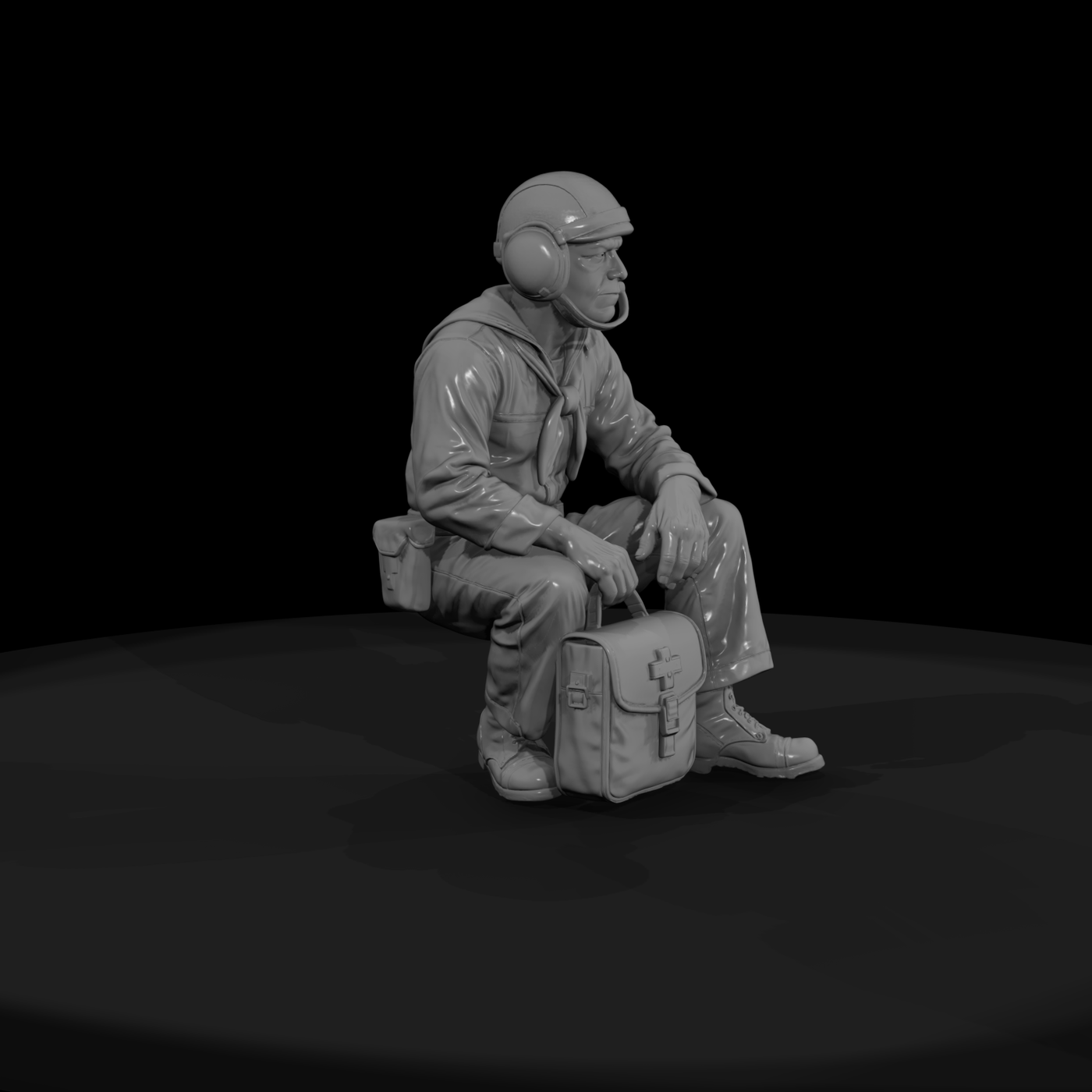 Vn Navy 080 Vietnam U S Navy Corpsman Figure