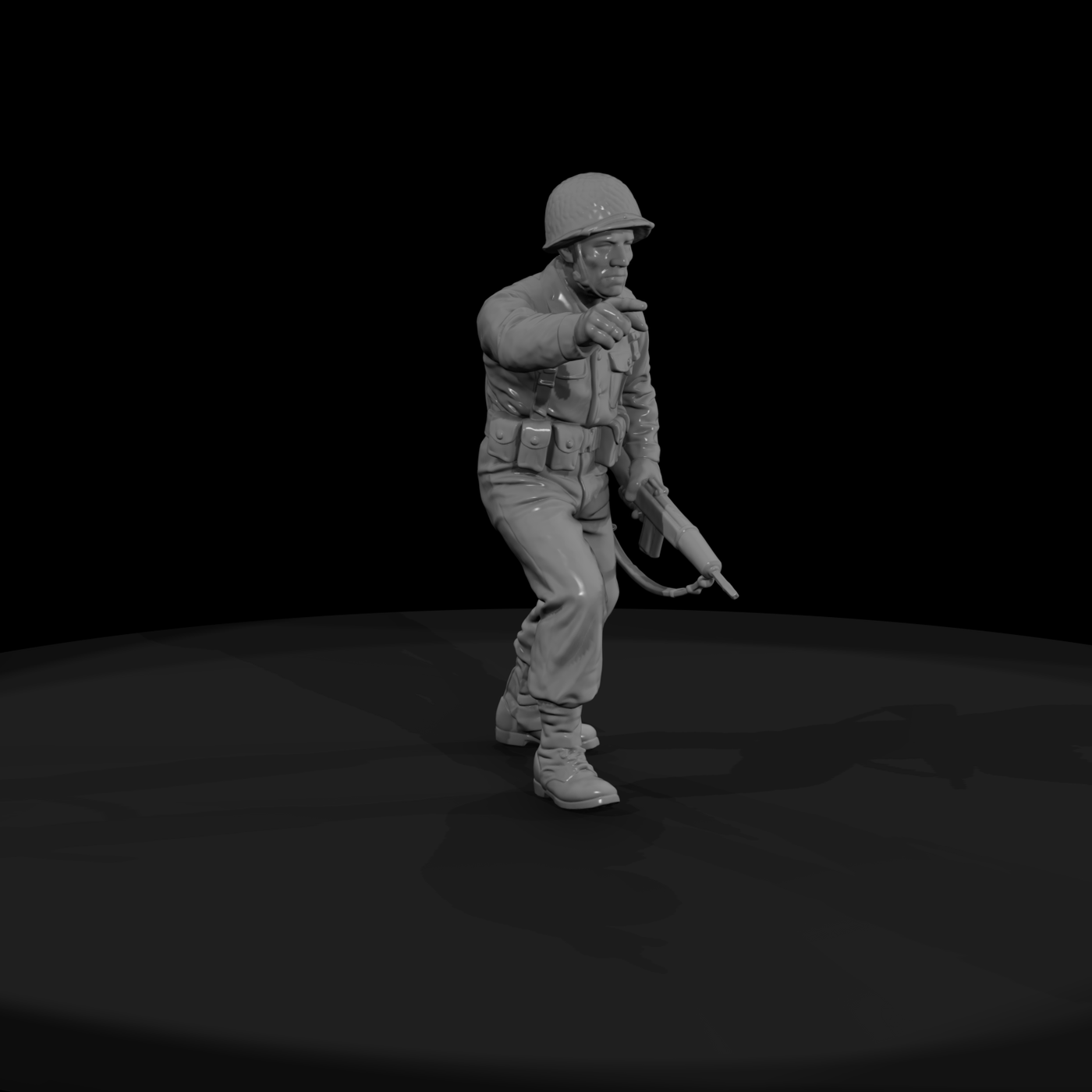 Ww2 Army 047 Wwii U S Army Sergeant Squad Leader F