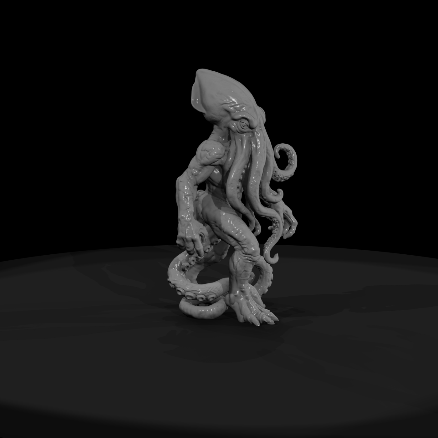 Myth 0490 Mythology Kraken Miniature Figure