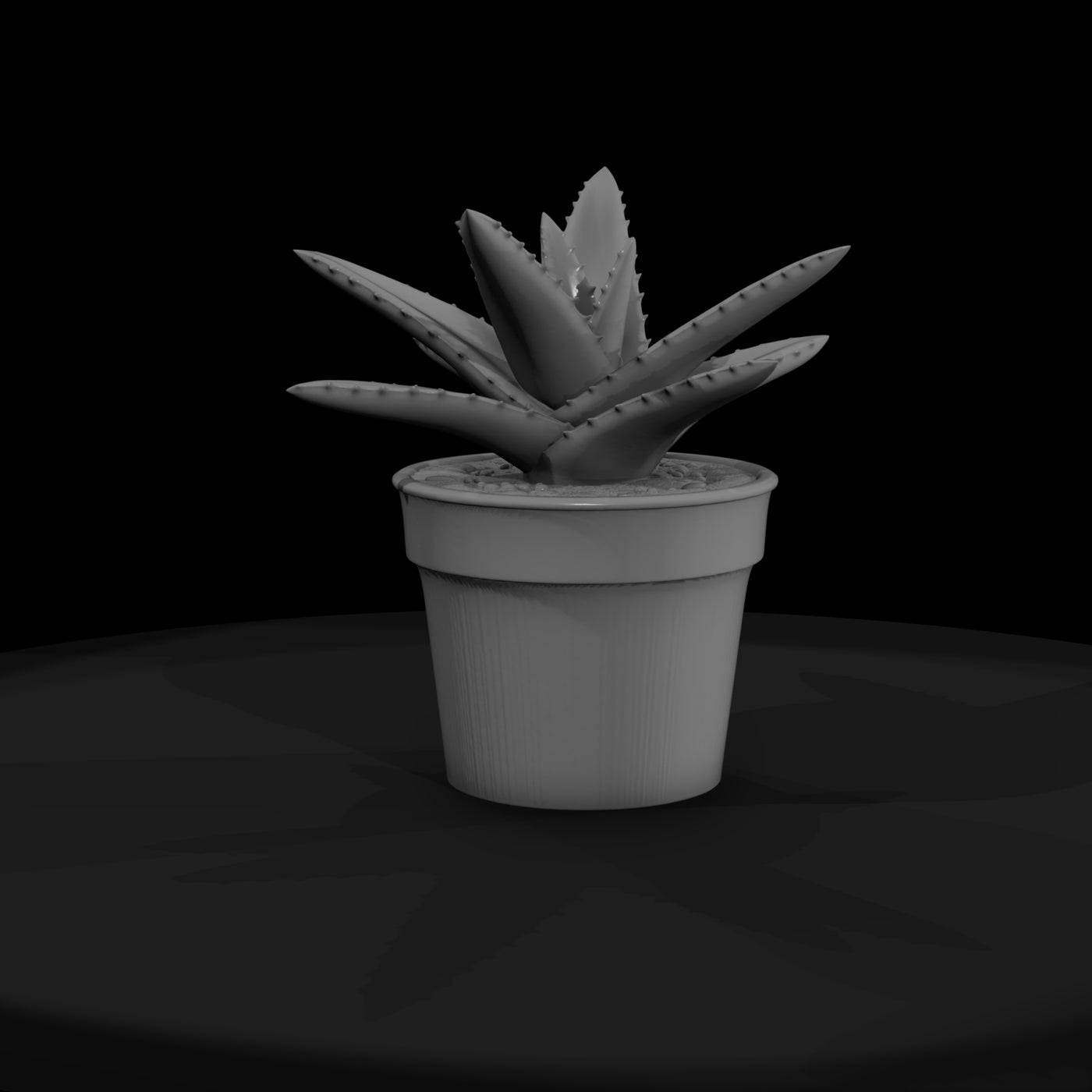 stylized-potted-aloe-vera-3d-printable-miniature-813104