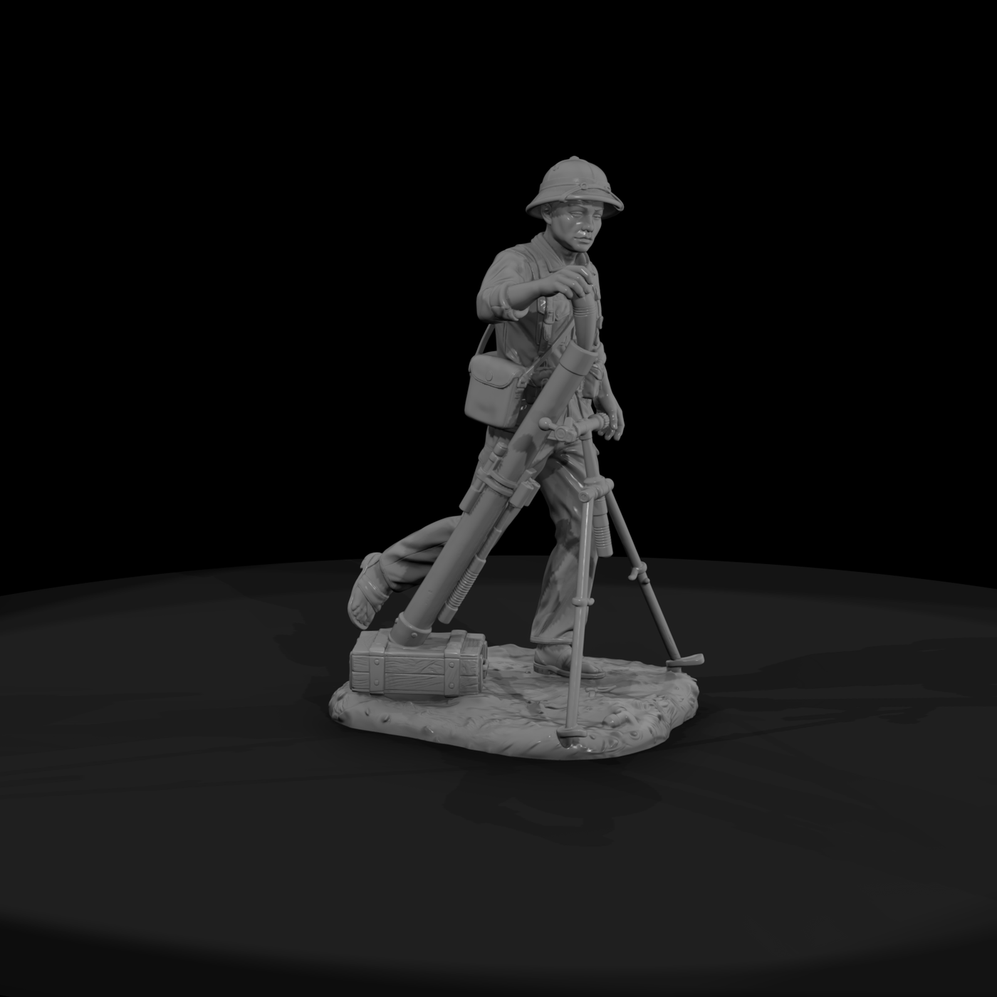 Vnh 078 Viet Cong Mortar Crewman