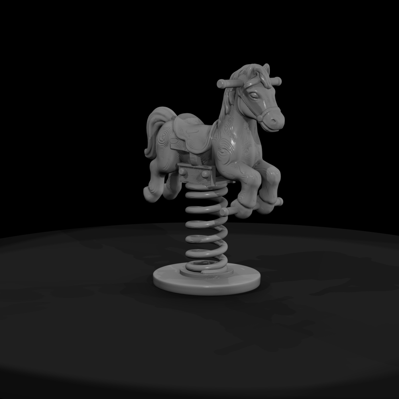 Playground Spring Rocker Horse