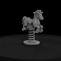 Playground Spring Rocker Horse — thumbnail 3