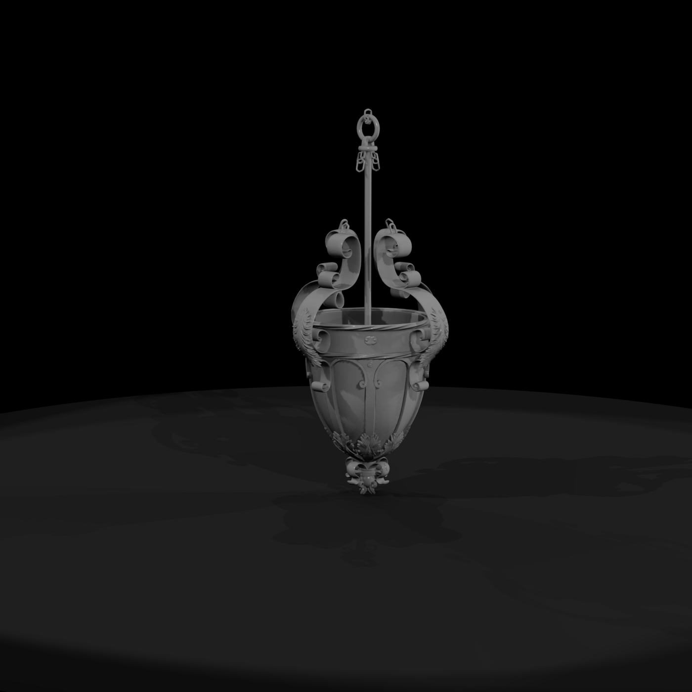 Baroque Pendant Chandelier