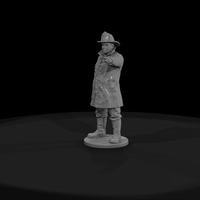 1920s Fire Officer Directing Crews — thumbnail 3