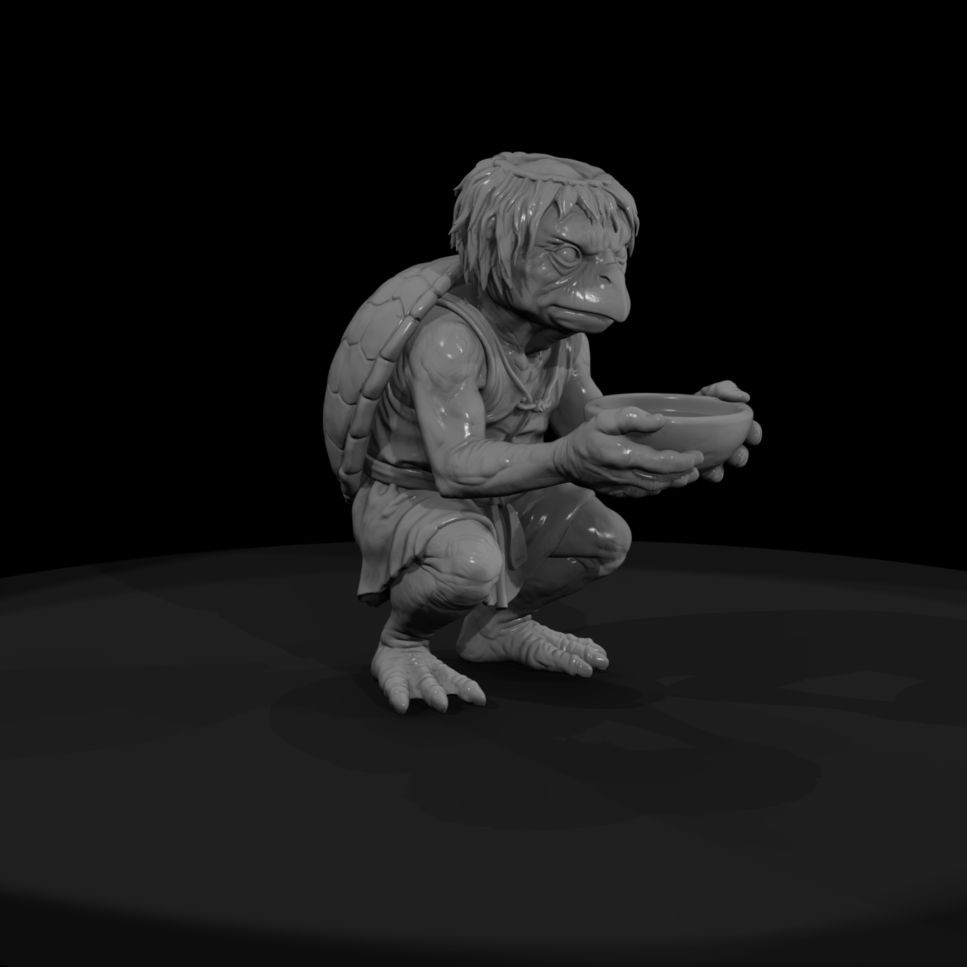 Myth 0452 Mythology Kappa Miniature Figure