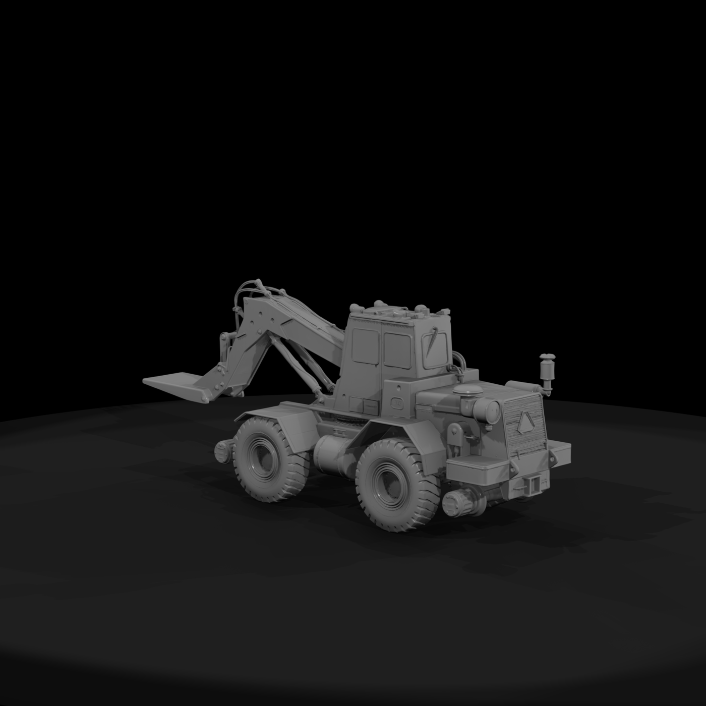 Road-Rail Material Handler