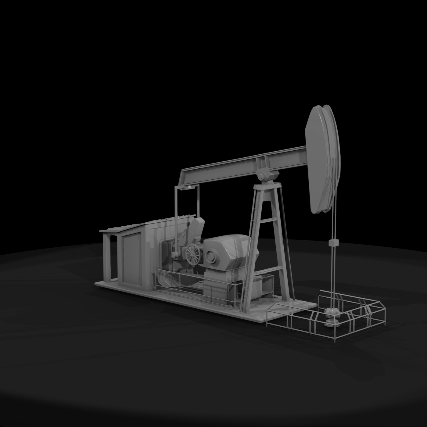 Oil Pump Jack and Model Railways