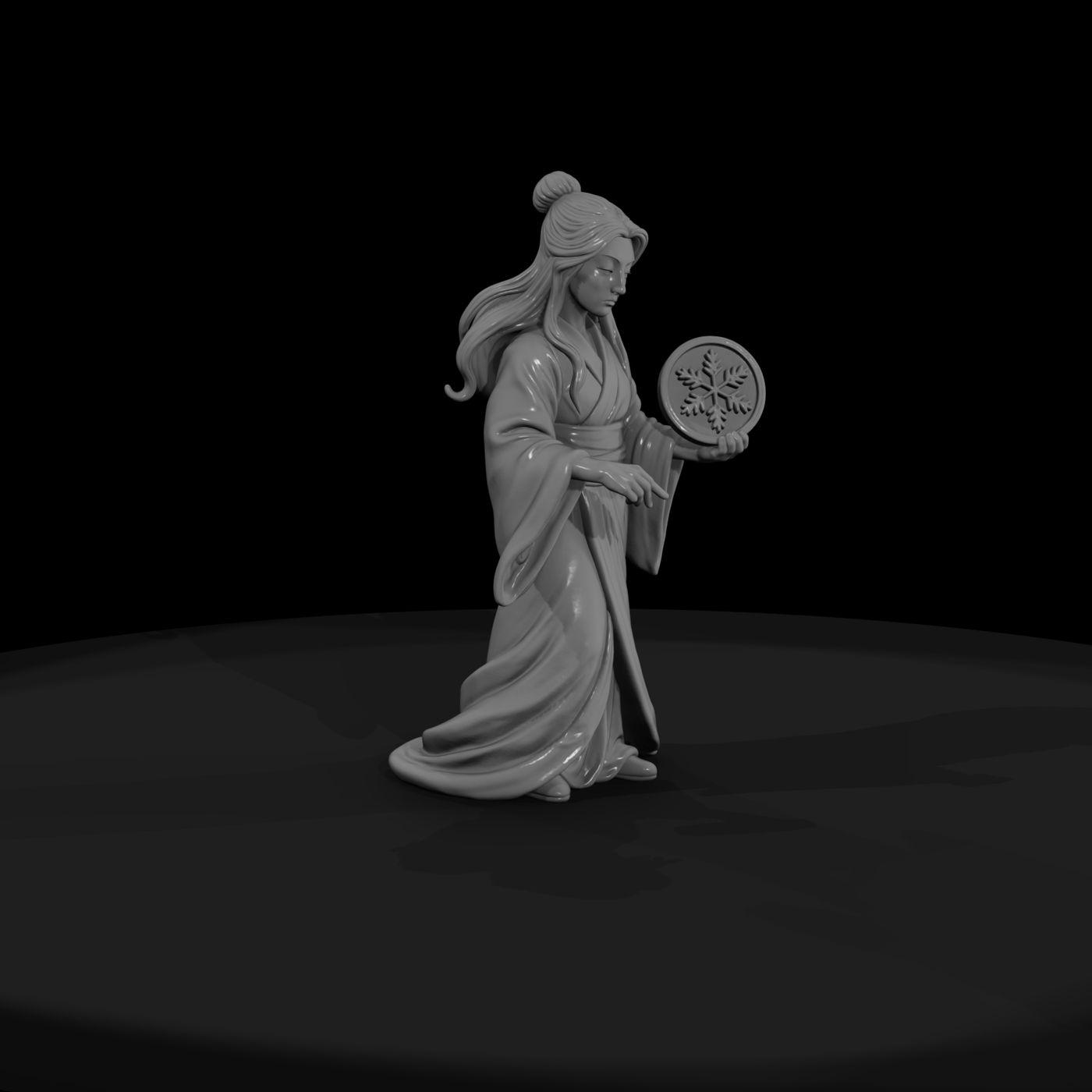 Myth 0456 Mythology Yuki Onna Miniature Figure