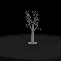 stylized-deciduous-tree-diorama-scenery-base-included-602514 — thumbnail 3