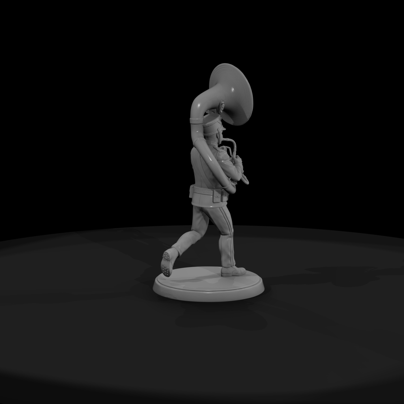 Poparc 0214 Brass Band Sousaphone Player Alternate
