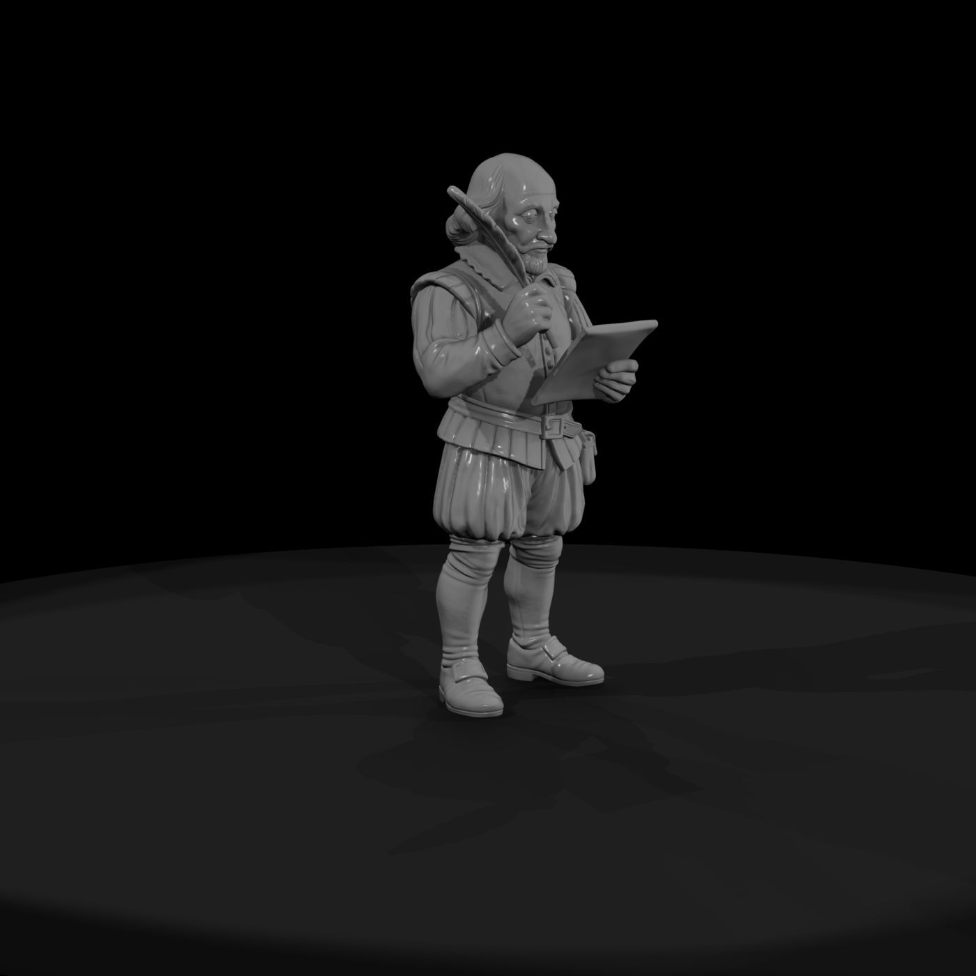 Hist 0136 Historical William Shakespeare Miniature