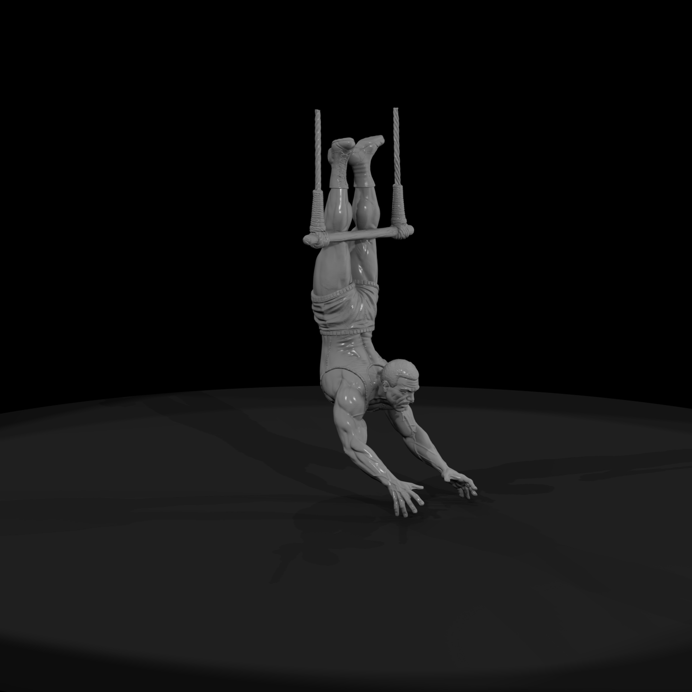 Cir 003 Performer Trapeze Catcher