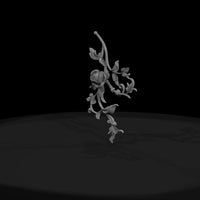 stylized-rose-vine-ornament-panel-miniature-076699 — thumbnail 3