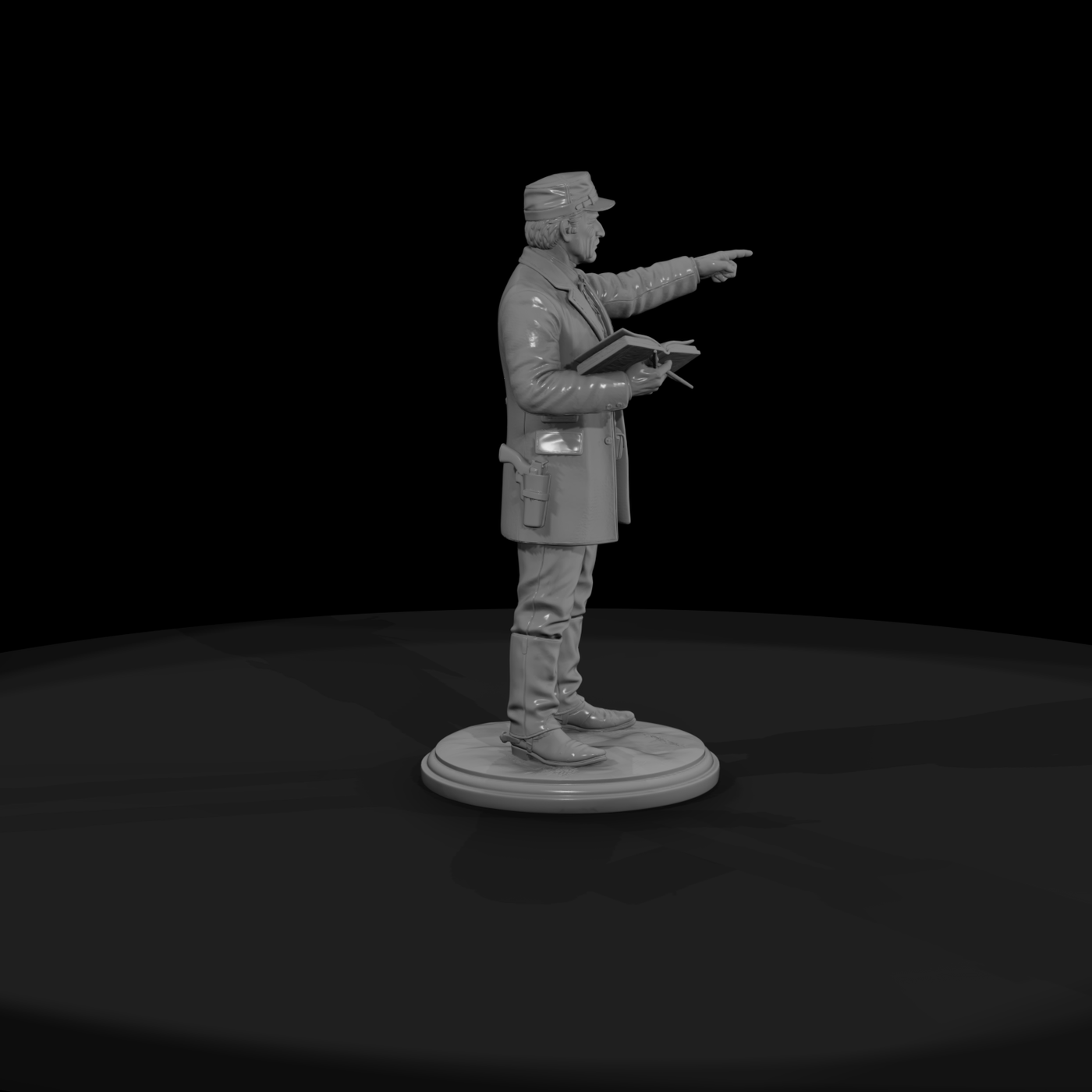 Old West Stage Line Agent