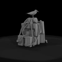 dockside-crates-seagull-diorama-prop-657950 — thumbnail 3
