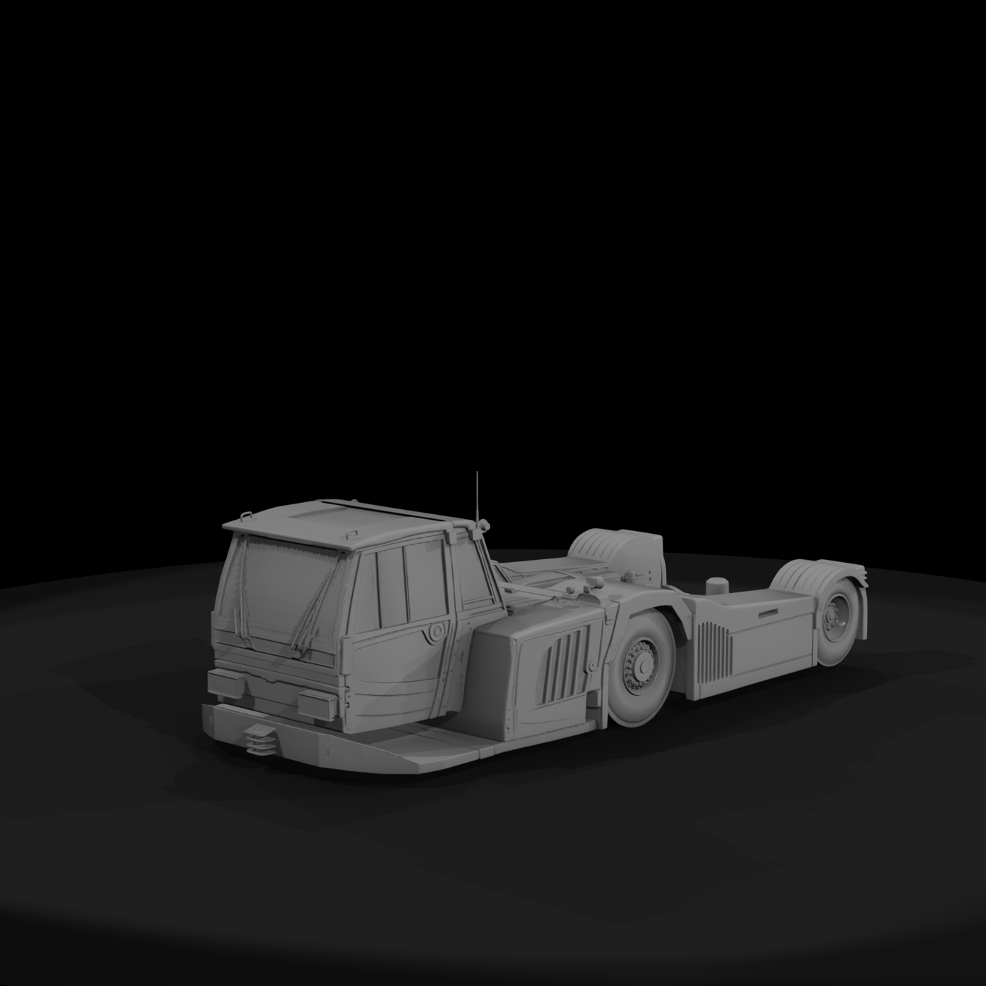 Airport Tow Tractor & Railroading