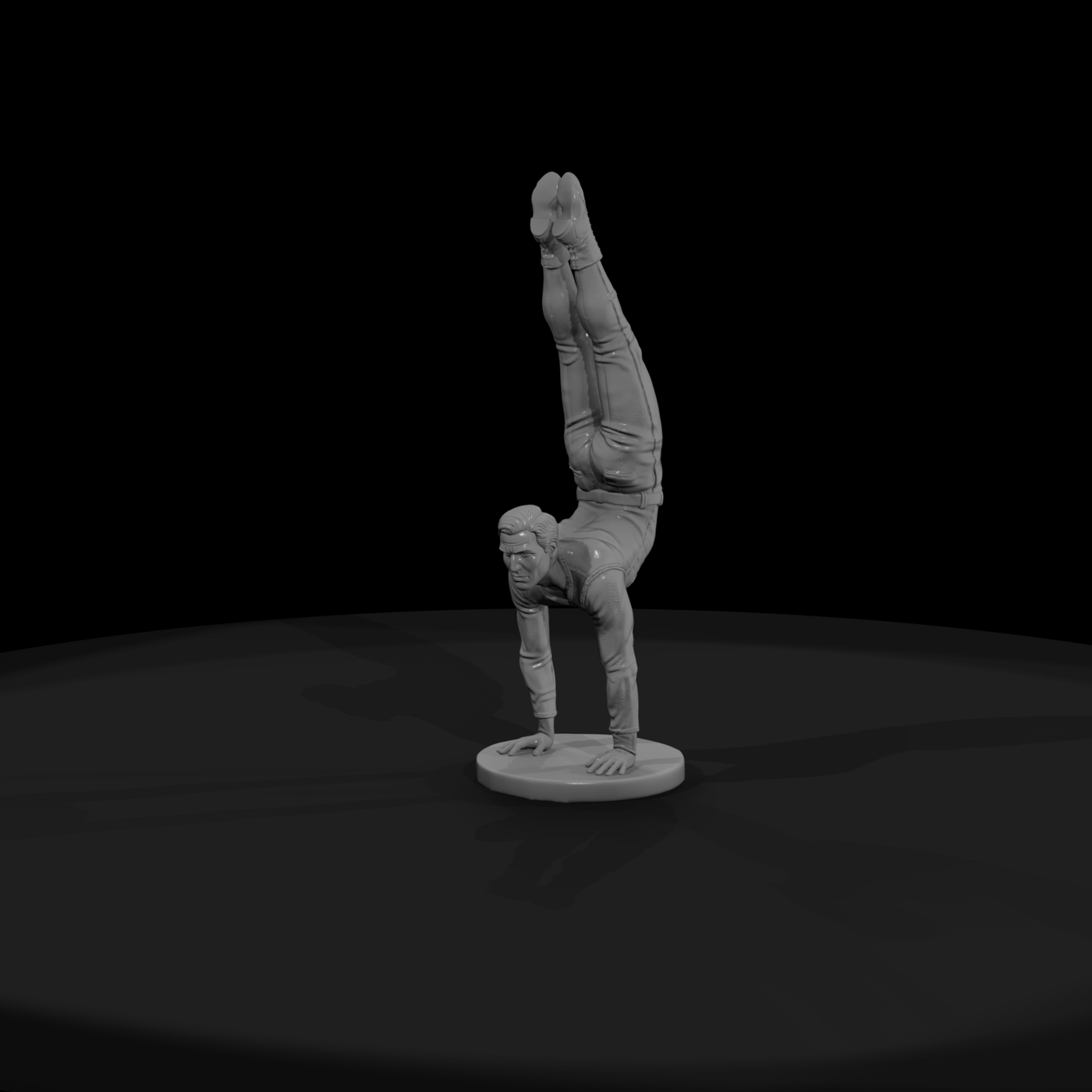 Sideshow Contortionist Handstand